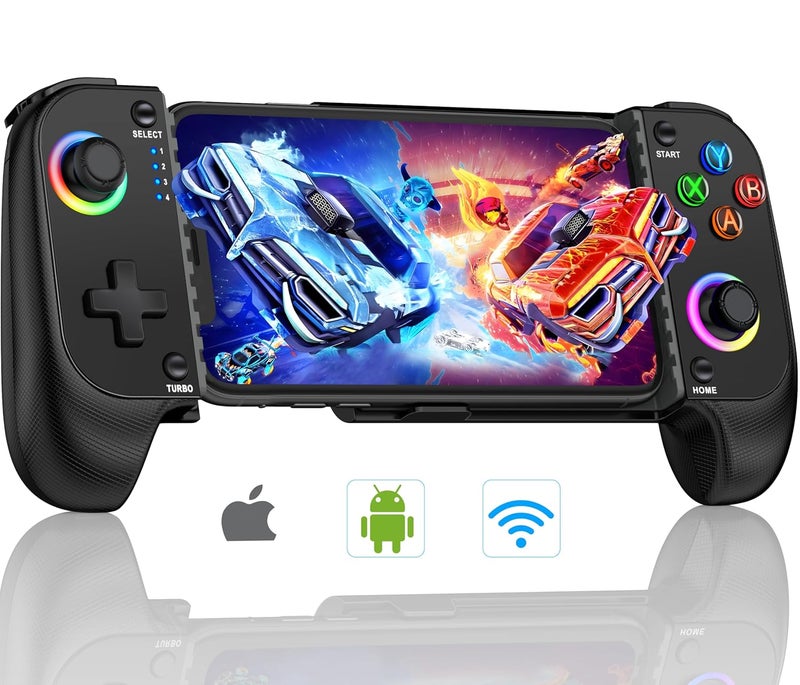 AXYBCOOL Store Wireless Mobile Controller for iPhone & Android - Hall Effect Joystick, No Drift - Compatible with Xbox Game Pass, Steam Link, Call of Duty, Roblox - Image 1